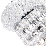 Empire 6 Light 14in Table Lamp with Crystals