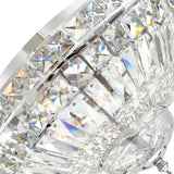 Stefania Chrome Flush Mount