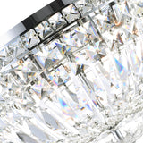 Stefania Chrome Flush Mount