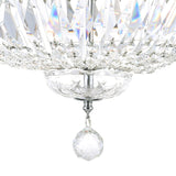Stefania Chrome Flush Mount