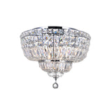 Stefania Chrome Flush Mount