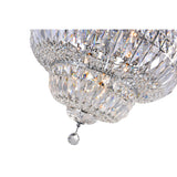 Stefania Chrome Flush Mount