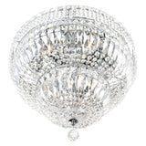 Stefania Chrome Flush Mount