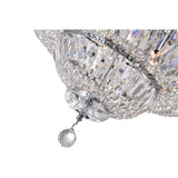 Stefania Chrome Flush Mount