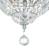 Stefania Chrome Flush Mount