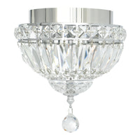 Stefania Chrome Flush Mount