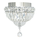 Stefania Chrome Flush Mount