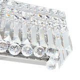 Colosseum 6 Light 26in Vanity Light with Crystals