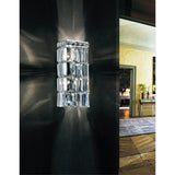 Colosseum Bath Sconce with Crystals