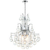 Princess 3 Light 12in Mini Chandelier with Crystals