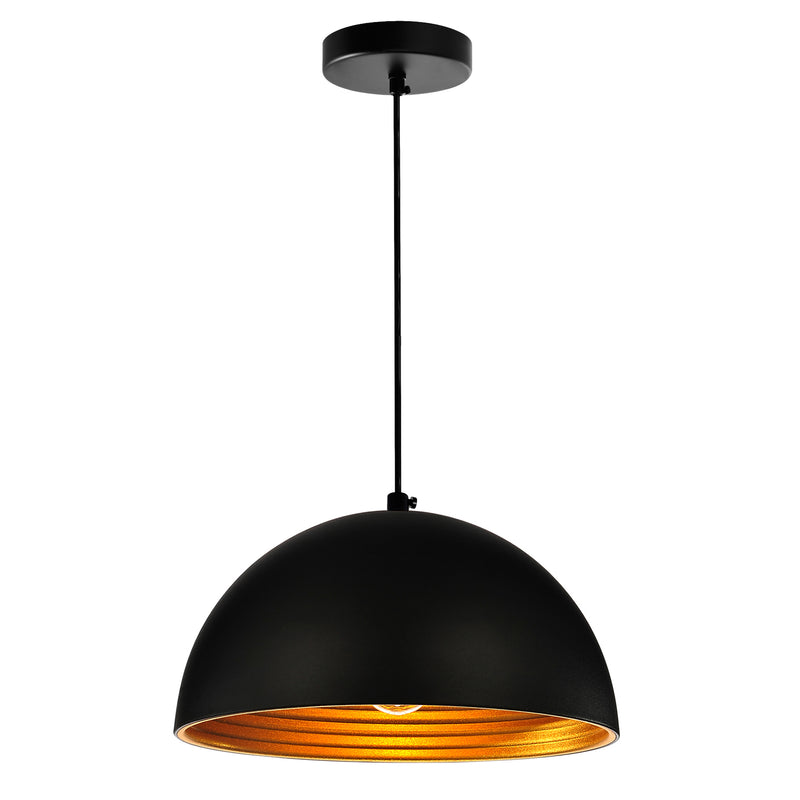 Modest 1 Light 12in Down Mini Pendant