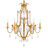 Electra Oxidized Bronze Chandelier
