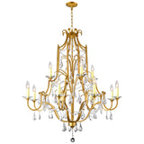 Electra Oxidized Bronze Chandelier
