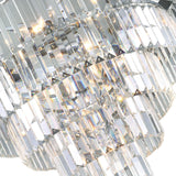 Weiss Chrome Down Chandelier