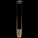 Cadenza Mini Pendant Aged Brass By Schonbek Beyond