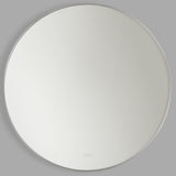 Cadre Round Mirror Medium Brushed Nickel  By Generation Lighting   - Front View1