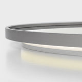 Cadre Round Mirror Small Brushed Nickel By Generation Lighting - Detailed View5