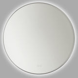Cadre Round Mirror Small Brushed Nickel By Generation Lighting