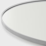 Cadre Round Mirror Small Chrome By Generation Lighting - Detailed View2
