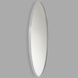 Cadre Round Mirror Small Chrome By Generation Lighting - Side View2