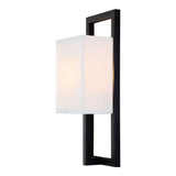 Cadre Wall Sconce Dark Grey