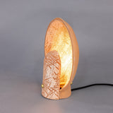 Cagliari Scoop Table Lamp - Red Iron