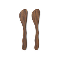 Cairn Butter Knives, Set of 2 - Dark Brown