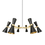 Cairo Chandelier - Matte Black