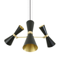 Cairo Chandelier - Matte Black