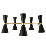 Cairo Chandelier - Matte Black