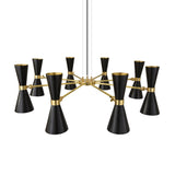 Cairo Chandelier - Matte Black