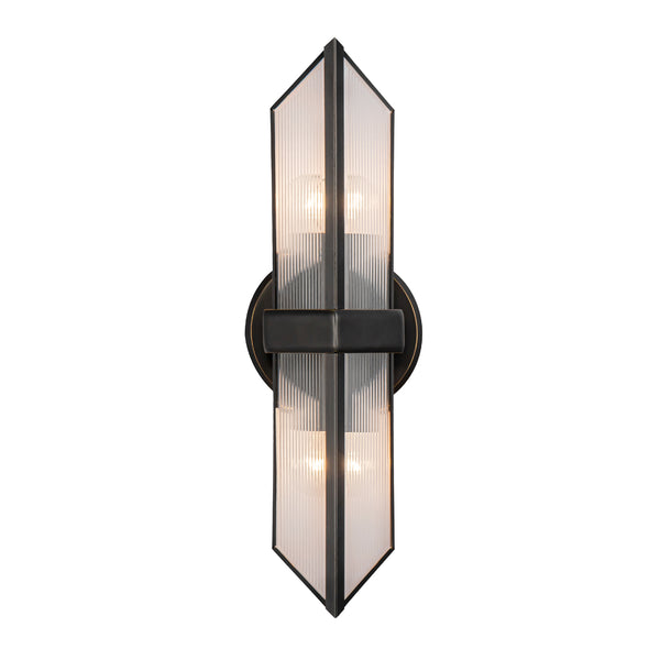 Cairo Wall Sconce By Alora Small UBCR