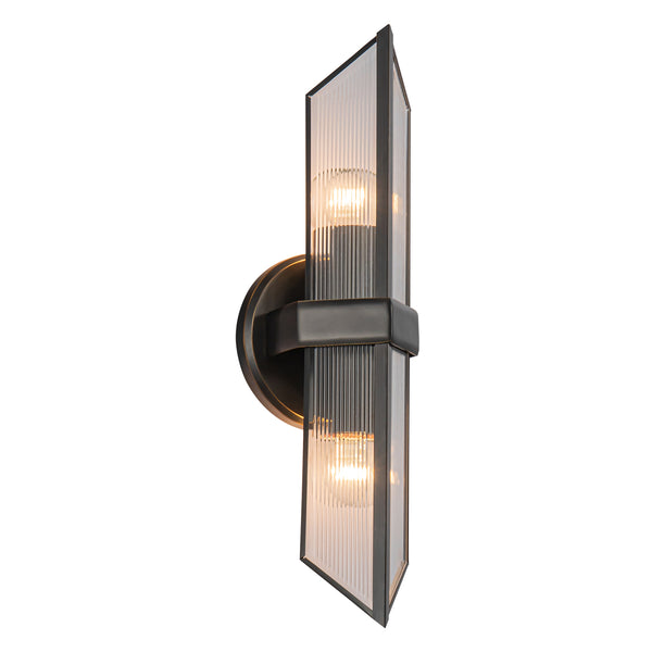 Cairo Wall Sconce By Alora Small UBCR Finish