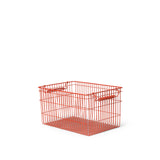 Cala Stackable Baskets, Set of 2 - Poppy Red