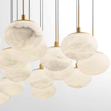 Calcolo Multi Light Chandelier Antique Brass 31 Lights By LibCo.