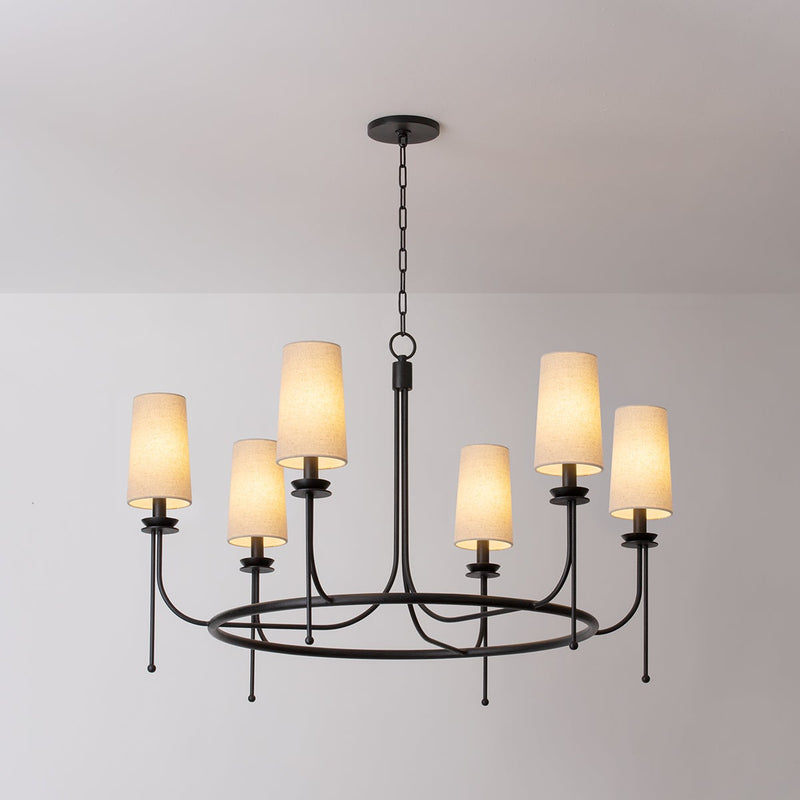 Calder Chandelier By Troy Lighting With Light