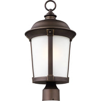 Calder Post Lantern — Antique Bronze