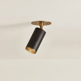 Caleb Flush Mount By Troy Lighting Side View