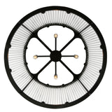 Caledon Grand Chandelier - Matte Black