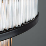 Caledon Two-Tier Chandelier - Matte Black