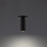 Caliber Outdoor Ceiling Mount Black By WAC Lighting Detailed View