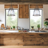 Caliper Pendant lifestyle view by Hubbardton Forge