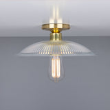 Calix Flush Ceiling Fitting - Polished Brass