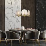Callisto 7-Light Pendant lifestyle view by Hubbardton Forge
