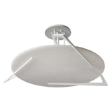 Callisto Semi Flush Small By Hubbardton Forge Without Light