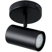 Calloway Wall/Ceiling Spot Light Black By Eglo