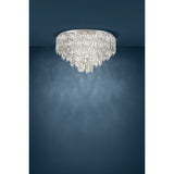 Calmeilles Ceiling Light Large Chrome by Eglo - lifestyle room setting