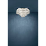 Calmeilles Ceiling Light Small Chrome by Eglo - lifestyle room setting