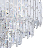 Calmeilles Chandelier Chrome by Eglo - detail view