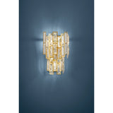 Calmeilles Wall Sconce Brass by Eglo - lifestyle room setting